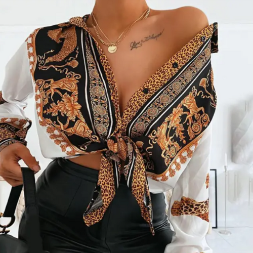 Istynto - Camicia barocca bianca
